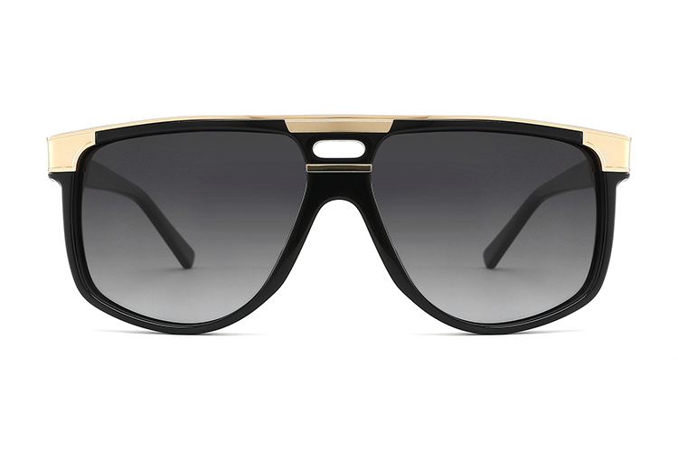 Gafas de sol de metal de acetato-YD1055T