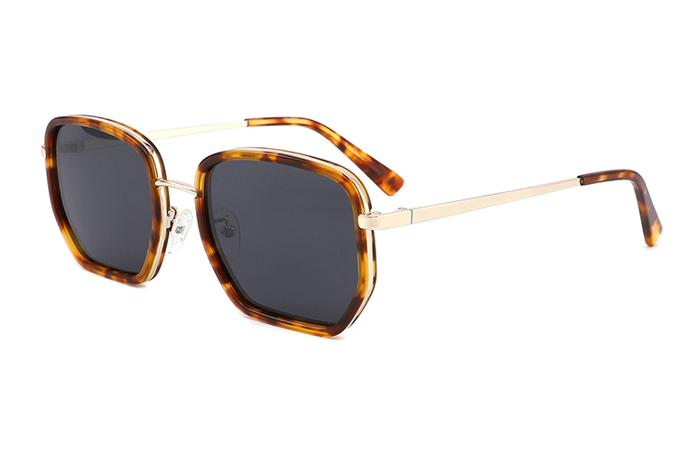 Gafas de sol de metal de acetato-YD1049T