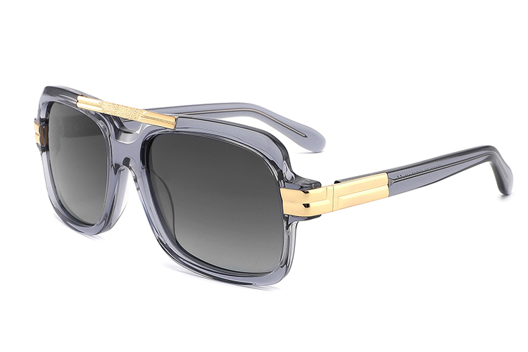 Gafas de sol de metal de acetato-YD1051T