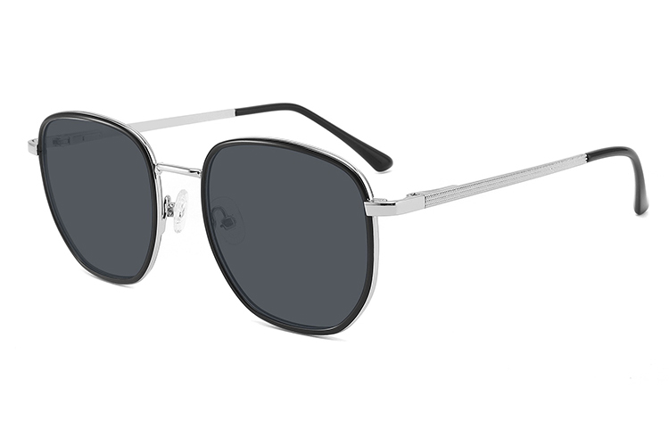 Gafas de sol de metal de acetato-FG1103T