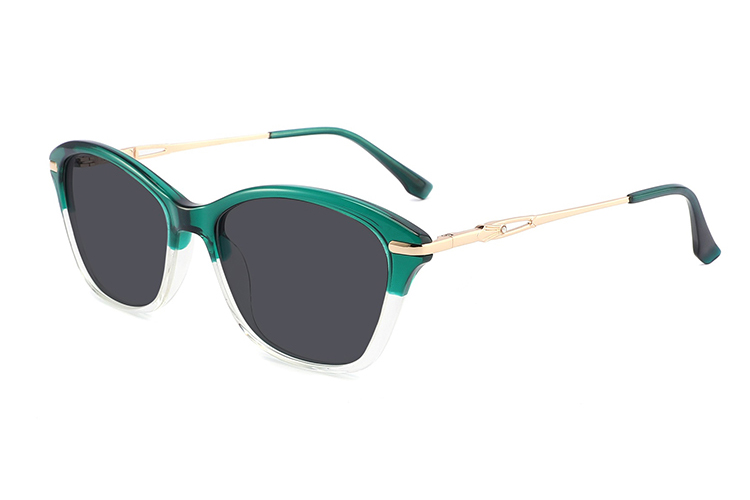 Gafas de sol de metal de acetato-ZD8811T