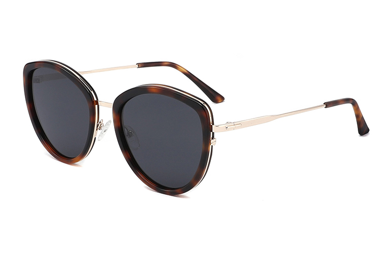 Gafas de sol de metal de acetato-YD1048T