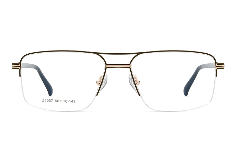 Venta al por mayor Marco de gafas de metal HT5007