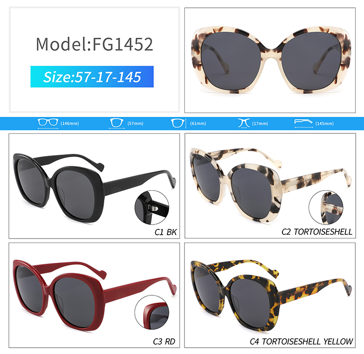FG1452-gafas de sol con forma personalizada