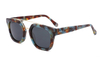 Gafas de sol de metal de acetato-YD1047T