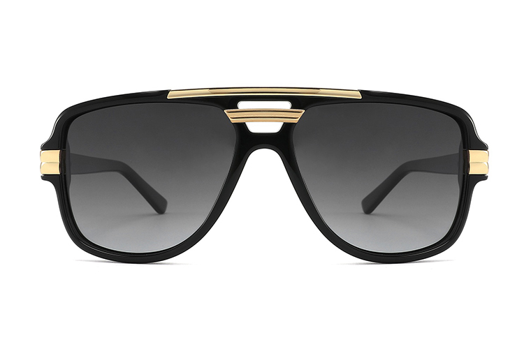 Gafas de sol de metal de acetato-YD1054T