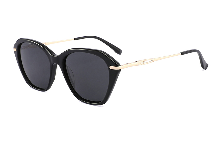 Gafas de sol de metal de acetato-ZD8812T