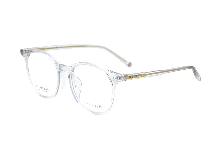 Monturas de gafas redondas de acetato