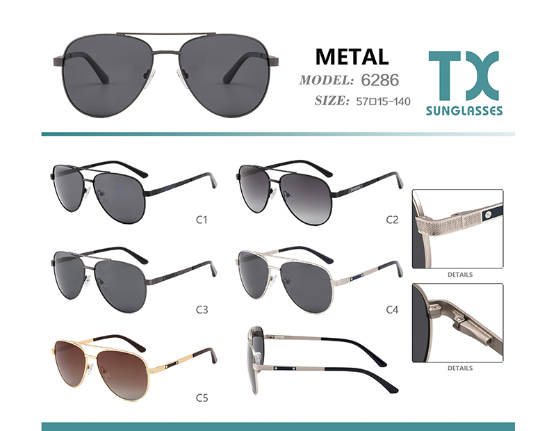 Gafas De Sol De Metal 6286 al por mayor