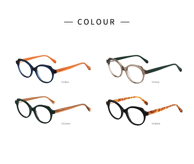 Gafas Redondas De Acetato_color