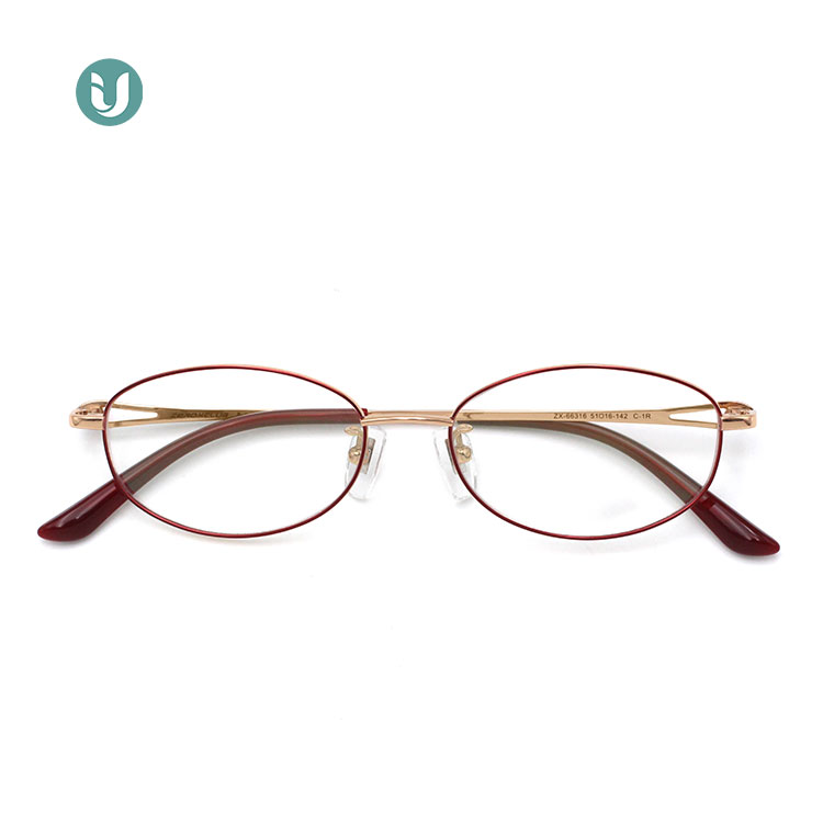 Venta al por mayor Monturas de gafas de titanio 66316