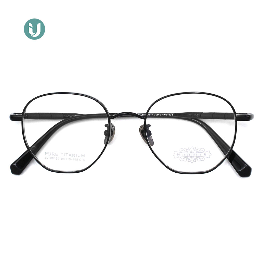 Venta al por mayor Montura de gafas de titanio 88199