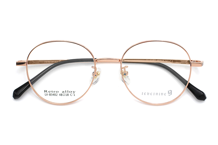 Montura de gafas de metal - Oro