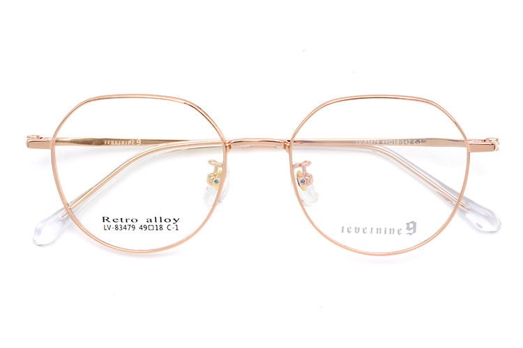 Monturas &oacute;pticas para ojos - Oro