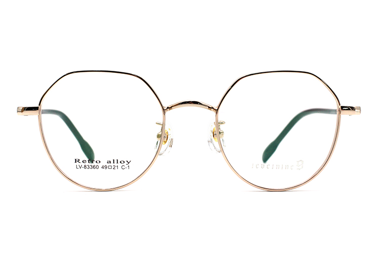 Monturas de gafas de metal al por mayor 83360