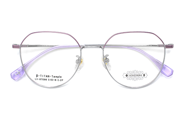 Venta al por mayor Monturas de gafas de titanio 87098