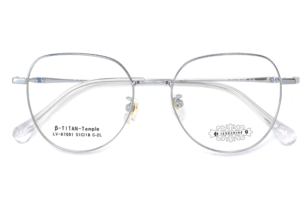 Venta al por mayor Montura de gafas de titanio 87091