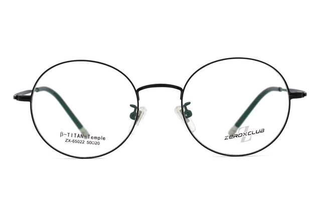 Venta al por mayor Monturas de gafas de titanio 65022