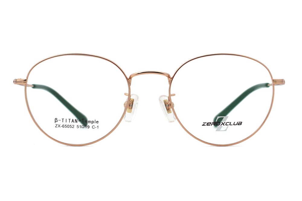 Venta al por mayor Monturas de gafas de titanio 65052