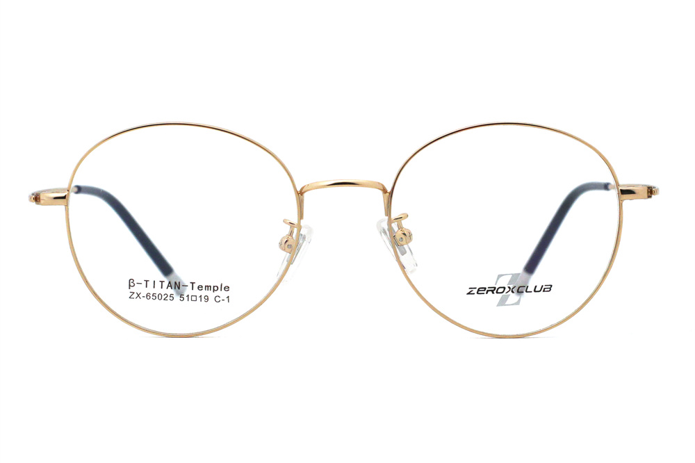 Venta al por mayor Monturas de gafas de titanio 65025