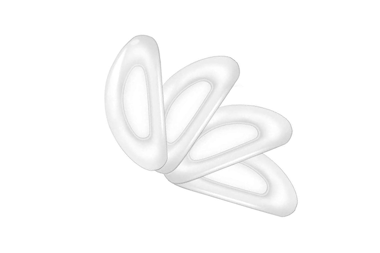 Almohadillas nasales transparentes ultrafinas
