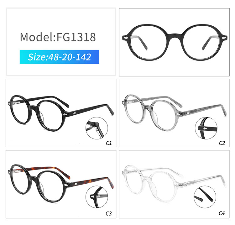 FG1318 - monturas de acetato de celulosa