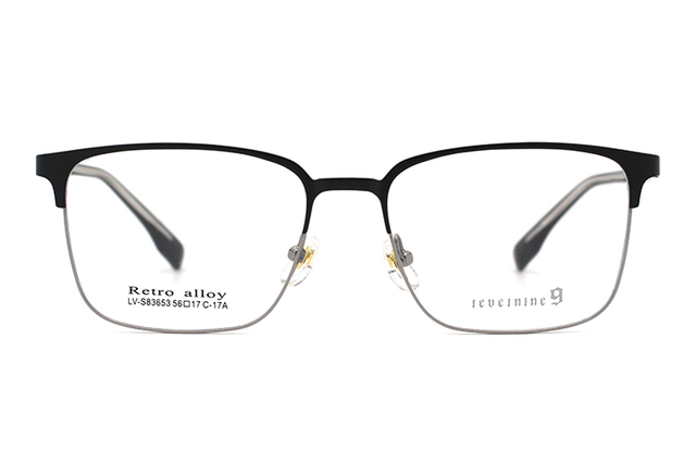 Gafas cuadradas con montura metálica LevelNine S83653