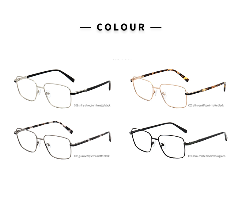 Marcos de ojos con estilo_color