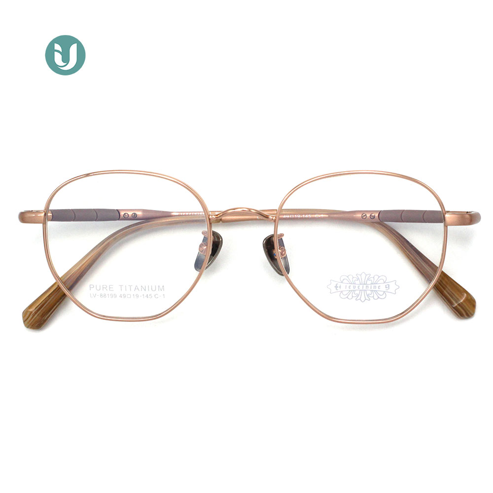 Venta al por mayor Montura de gafas de titanio 88199