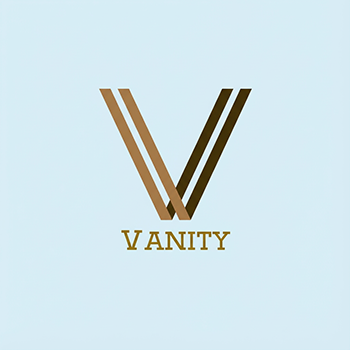 Logotipo de VANITY: monturas de gafas de marca privada