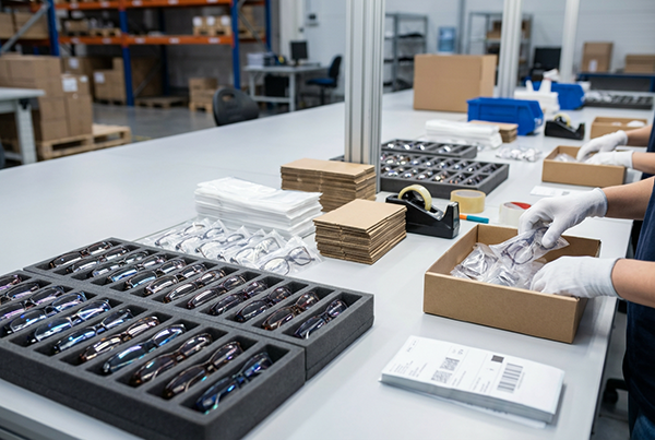 Inspecci&oacute;n final y embalaje protector