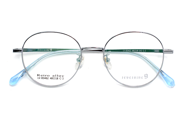 Montura de gafas de metal - Plata