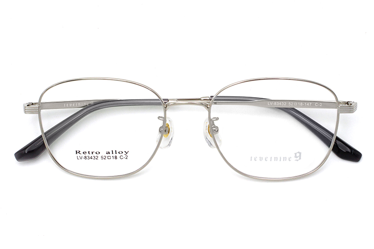 Marco &oacute;ptico de metal - Plata