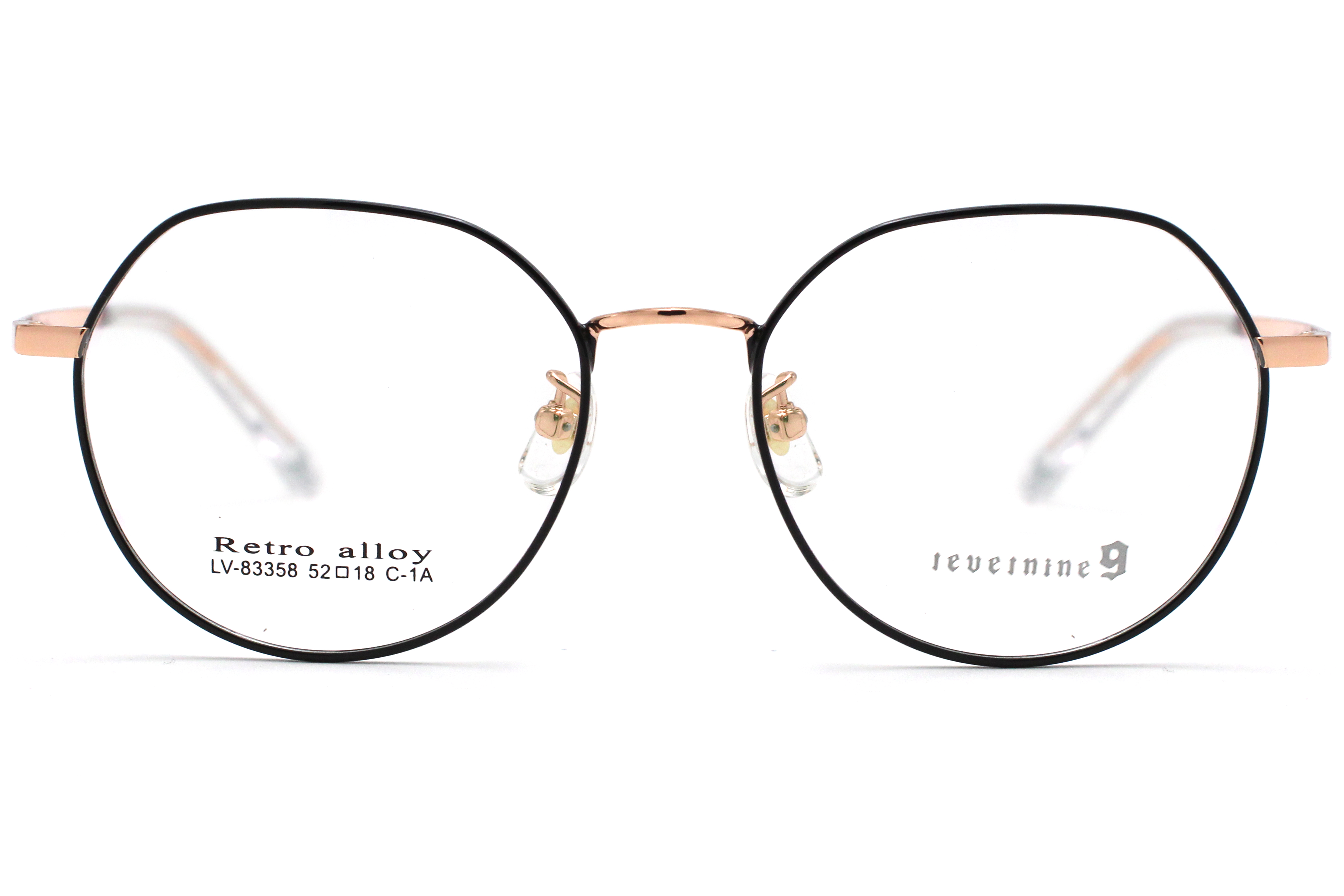 Monturas de gafas de metal al por mayor 83358