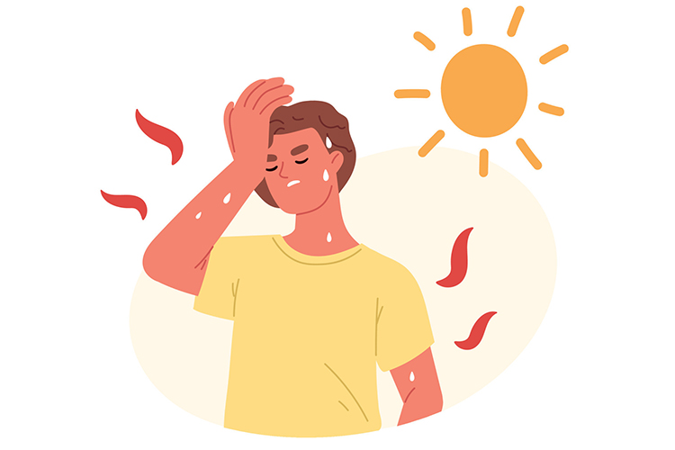 Calor: las razones por las que las gafas con montura transparente se vuelven amarillas