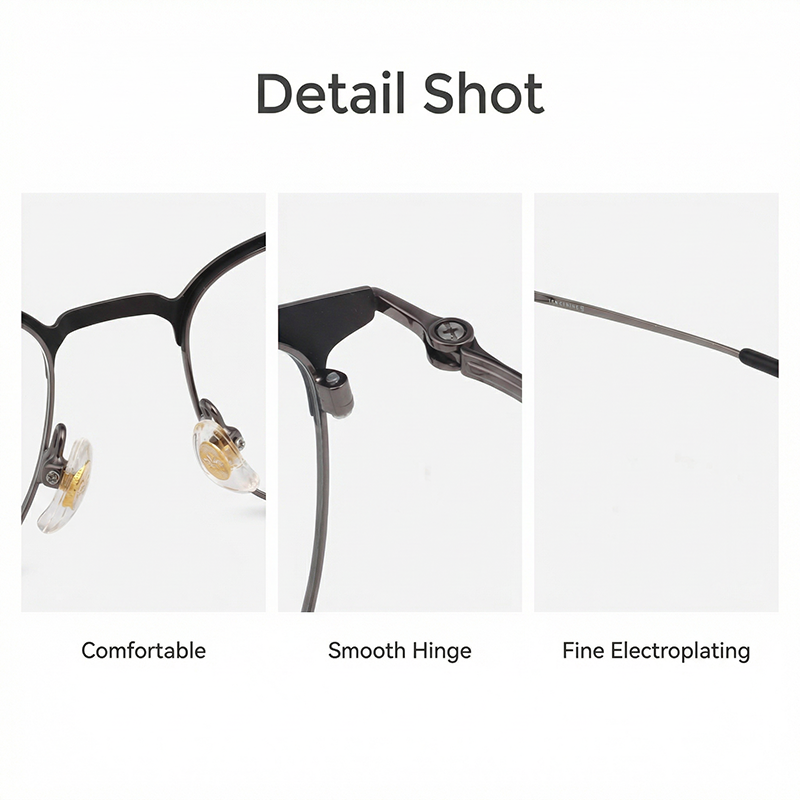 LevelNine S83722 Monturas de gafas de metal00011 