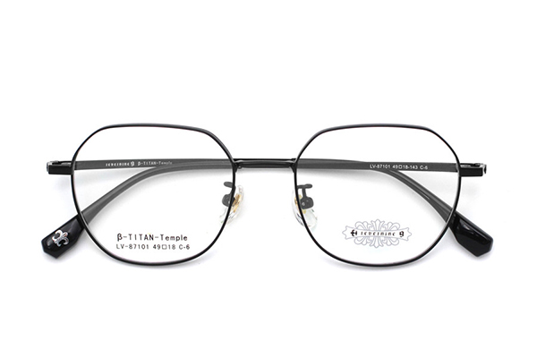 Venta al por mayor Montura de gafas de titanio 87101