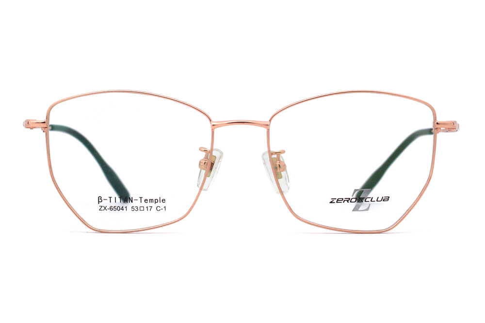 Venta al por mayor Monturas de gafas de titanio 65041