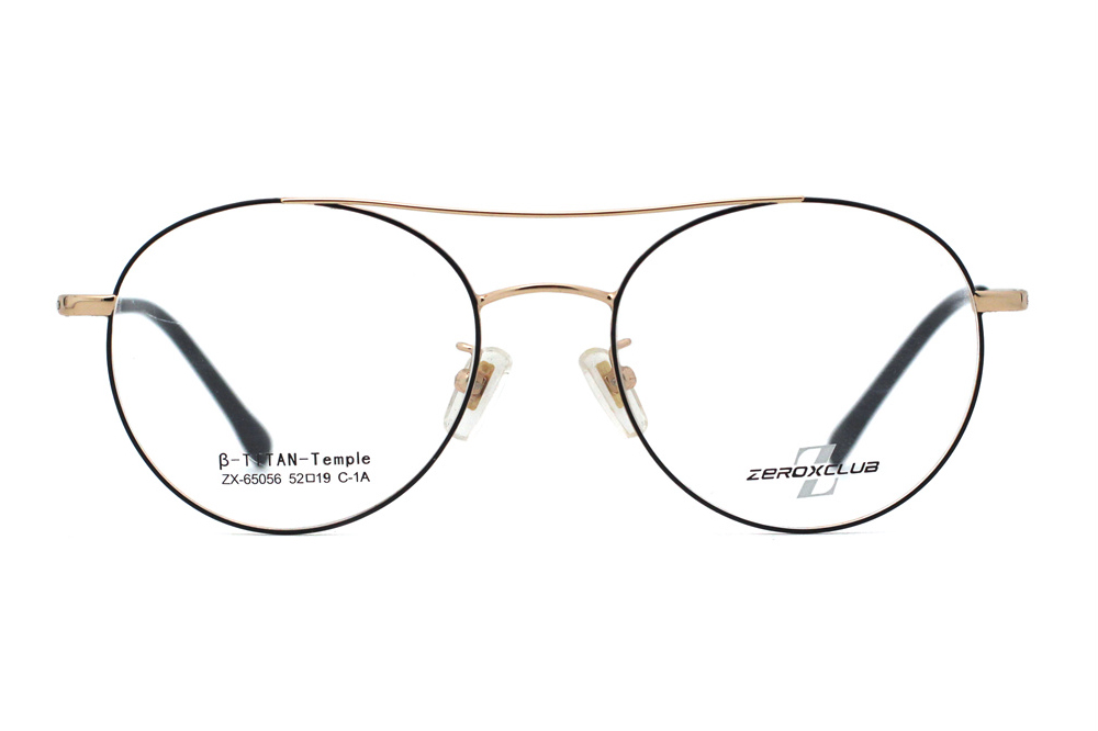 Venta al por mayor Monturas de gafas de titanio 65056