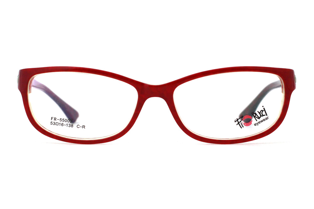 Monturas de gafas de acetato al por mayor 55002