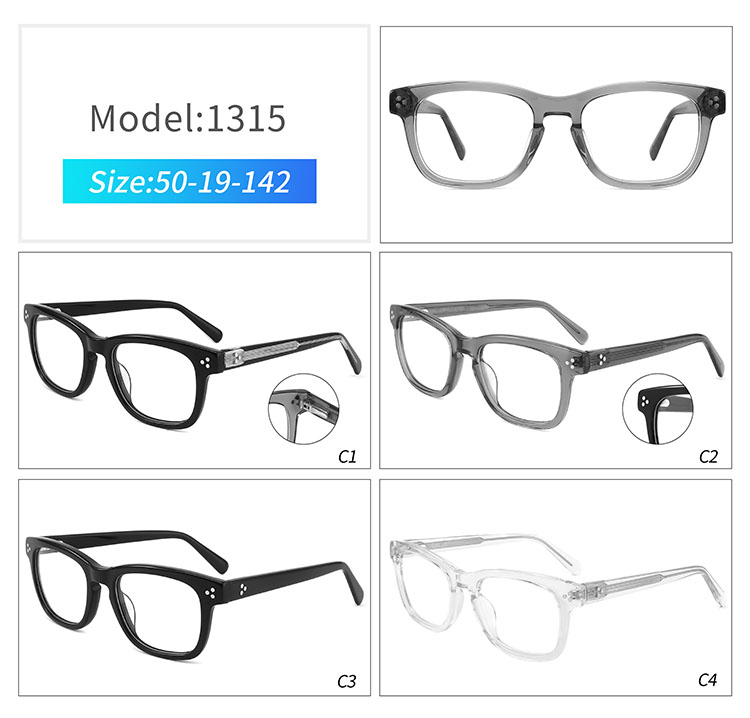 FG1315- gafas de acetato de celulosa