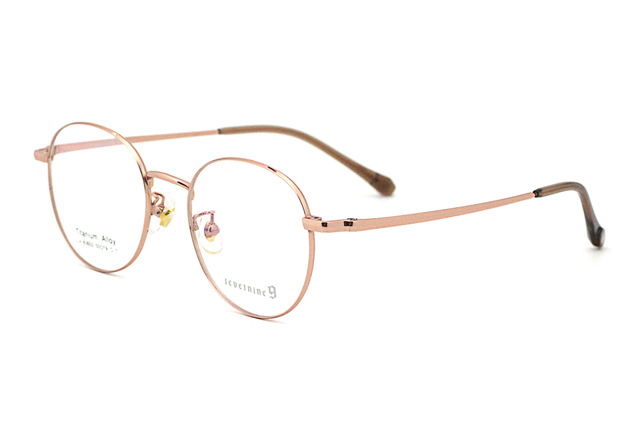 Monturas de gafas redondas de metal