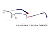Venta al por mayor Marcos de gafas de metal H8328B
