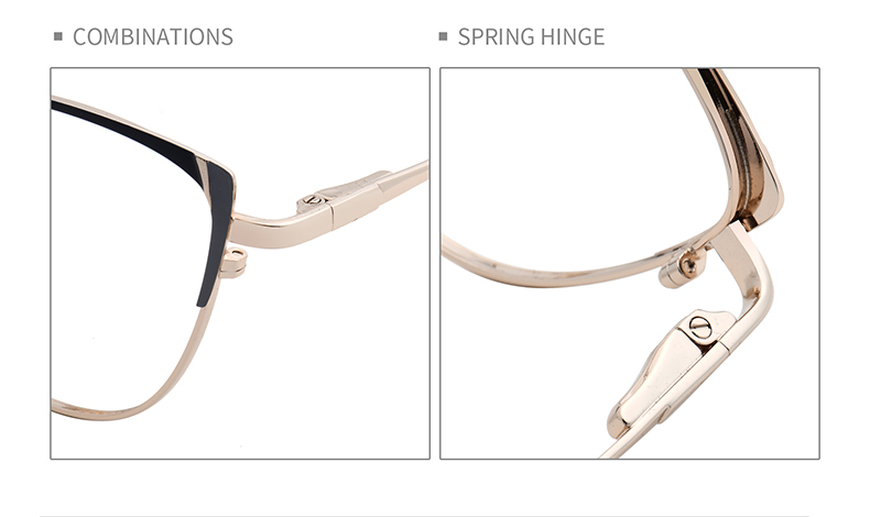 Gafas con monturas antiguas