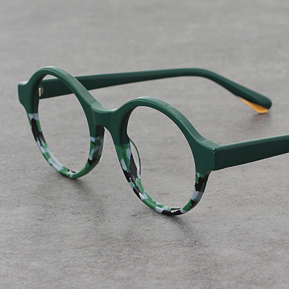 Marcos &oacute;pticos redondos