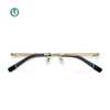 Venta al por mayor Monturas de gafas de titanio 66309