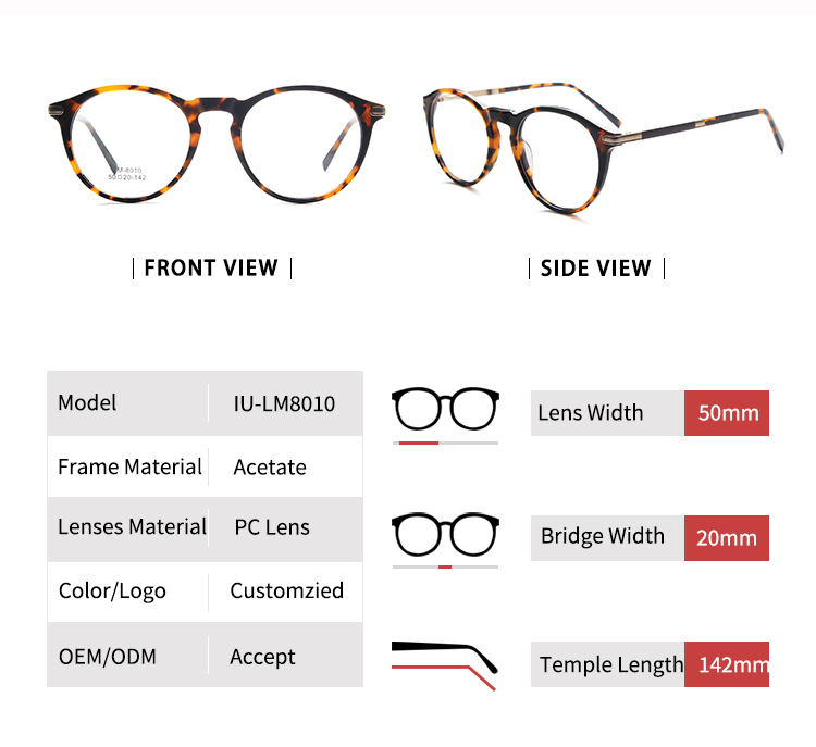 Montura para miop&iacute;a - Talla