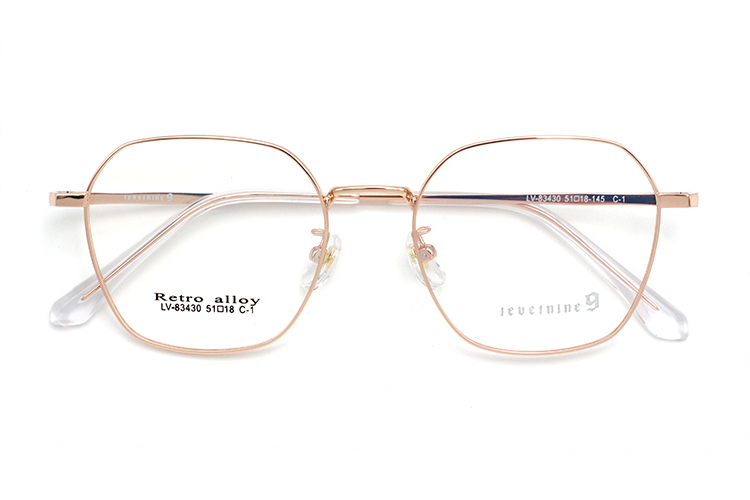 Monturas de gafas para mujer Metal - Oro