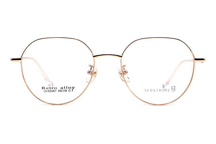 Marcos ópticos de metal al por mayor 83467