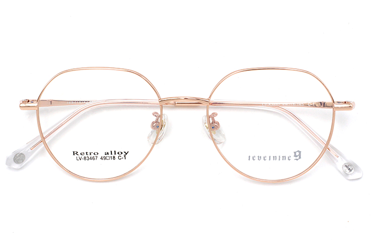 Montura de gafas de aleaci&oacute;n - Oro